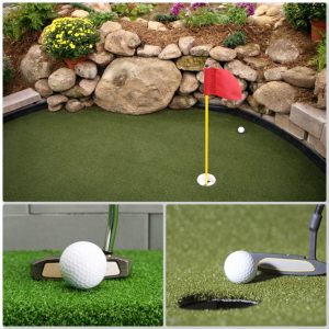 Paquete de muestra de putting green